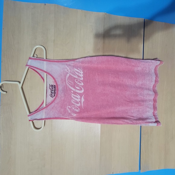 Coca-Cola Vintage | Tank Top | Mens | Red | White | Small - Picture 1 of 3